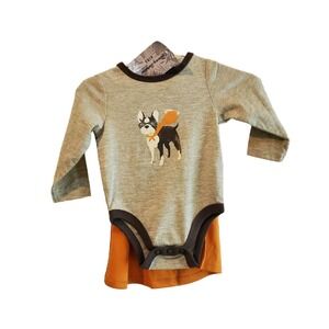 Tommy Bahama Kids Baby One Piece Bodysuit With‎ Cape Size 0-3M New